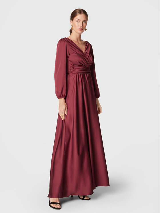 Rinascimento Rochie de seară CFC0111355003 Vișiniu Regular Fit