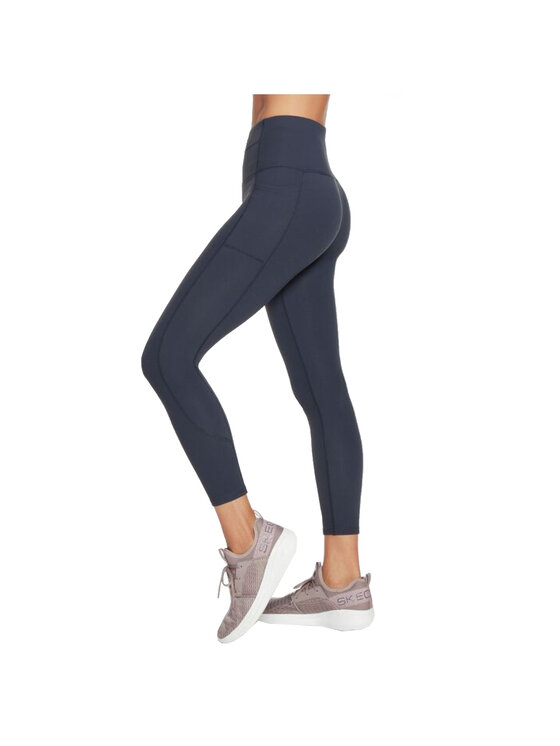 Skechers Skechers Leggings Skechers Go Walk High Waisted 7/8 Legging Blu scuro Slim Fit