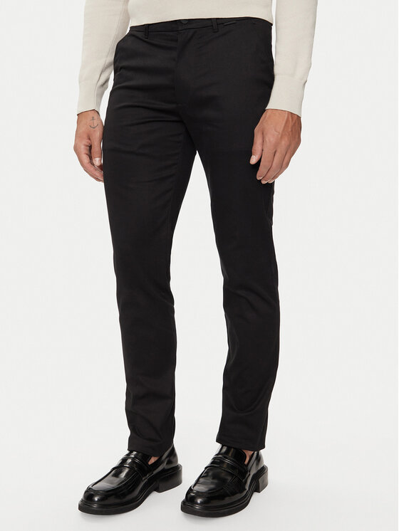 Calvin Klein Calvin Klein Chino K10K113429 Crna Slim Fit