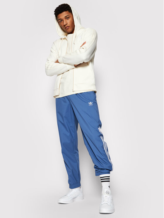 adidas Majica dugih rukava adicolor 3-Str Fz Nd GN3455 Bež Regular Fit •  Modivo.hr