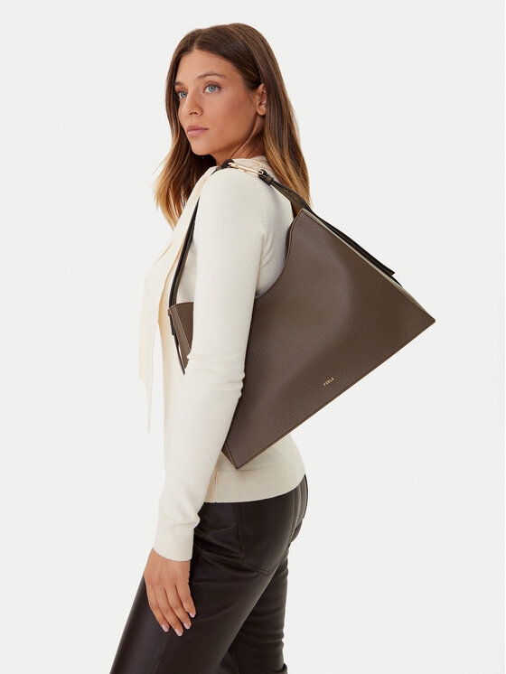 Furla Furla Handtasche Nuvola L Hobo WB01246 HSF000 CN 2566S 1007 Braun
