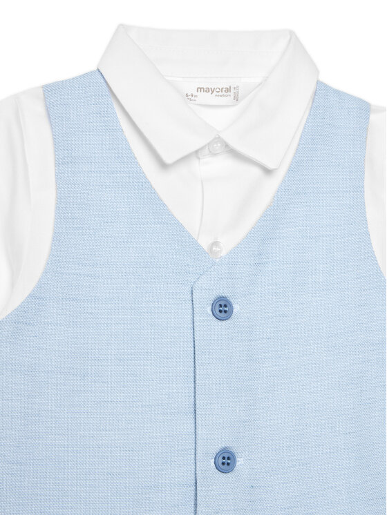 Mayoral Mayoral Completo da bambino 1269 Celeste Regular Fit