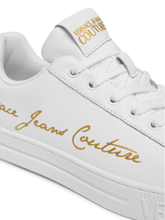 Versace Jeans Couture Versace Jeans Couture Sneakers 80VA3SKL ZPB77 G03 Alb
