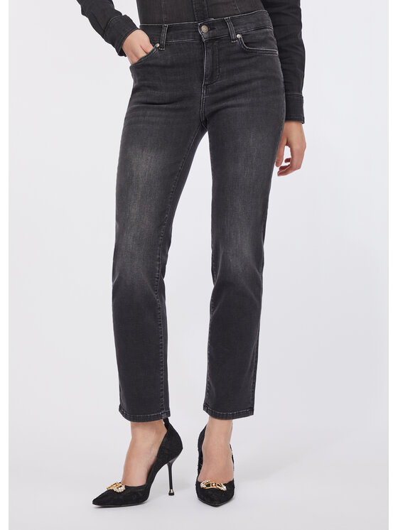 Liu Jo Damskie Jeansy, rozmiar 30, Czarne, UF5066DS61587325