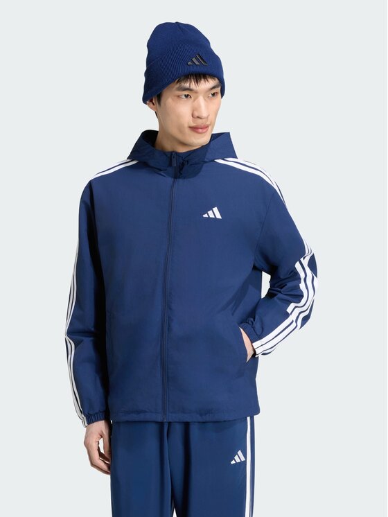 adidas adidas Wiatrówka 168391 Niebieski Loose Fit