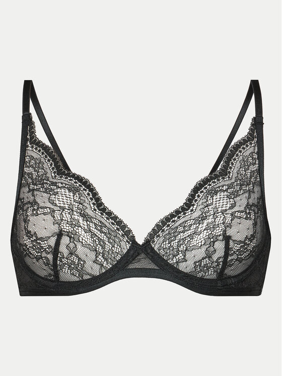 Hunkemöller Hunkemöller Podprsenka s kosticami Isabelle 184822 Čierna