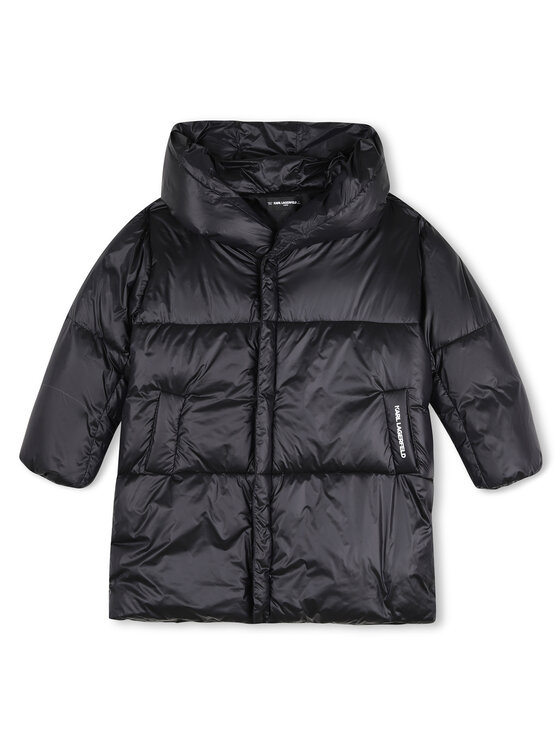 Karl Lagerfeld Kids Karl Lagerfeld Kids Зимова куртка Z31355 S Чорний Regular Fit