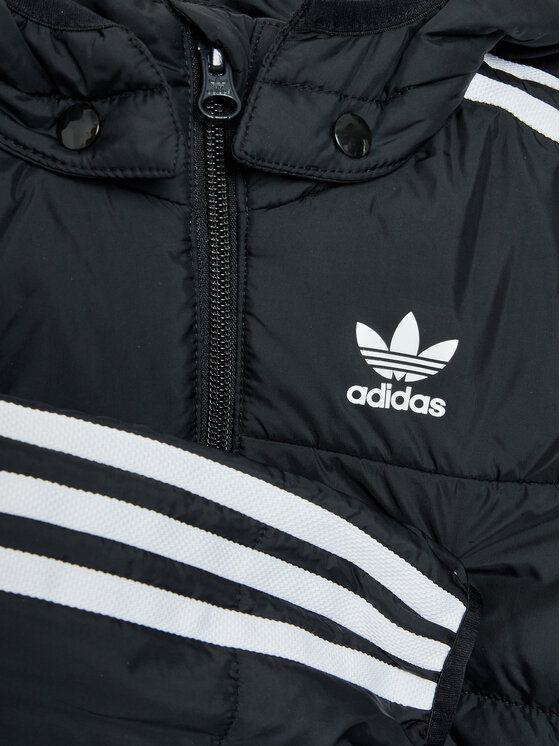 adidas adidas Демісезонна куртка Adicolor HK2960 Чорний Regular Fit