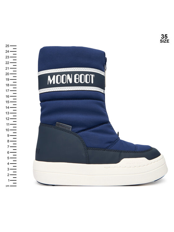 Moon Boot Moon Boot Hótaposó Jr Park Zip High Wp 80D3440080 D Sötétkék