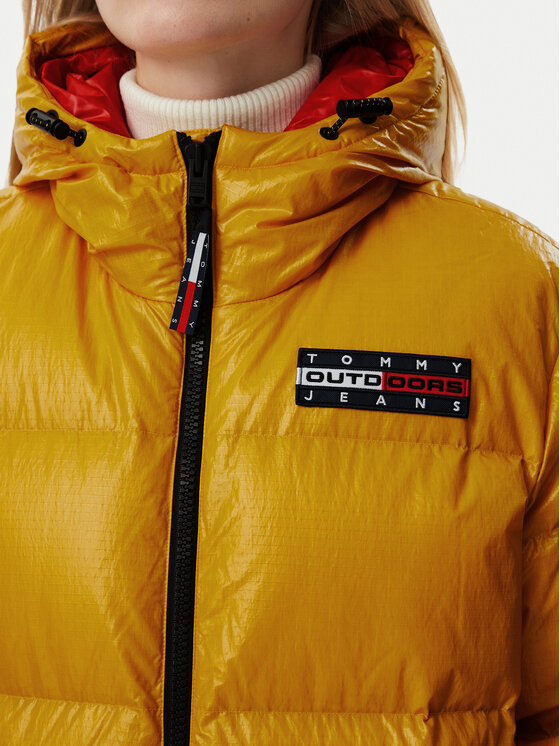 Tommy Jeans Tommy Jeans Kurtka puchowa Alaska  DW0DW23802 Żółty Oversize