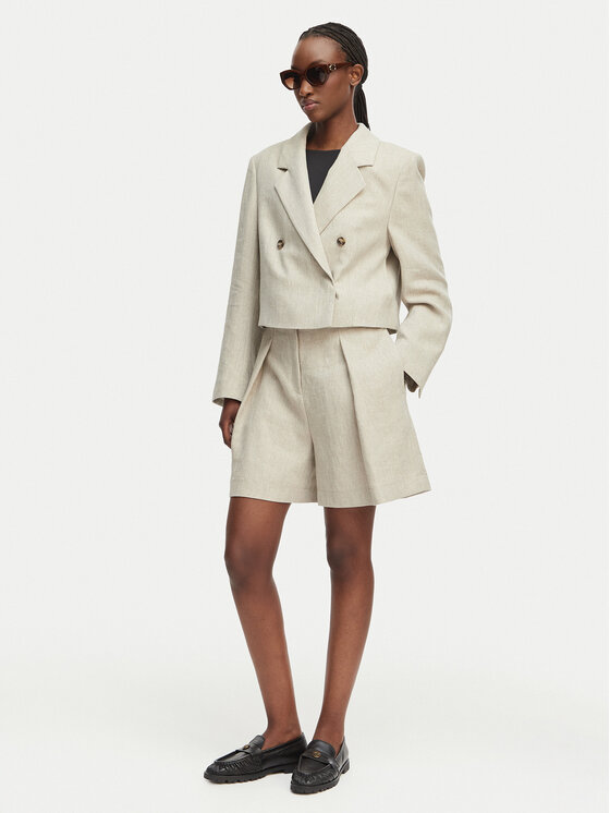 BOSS BOSS Giacca da abito Jojeka1 50560970 Beige chiaro Oversize