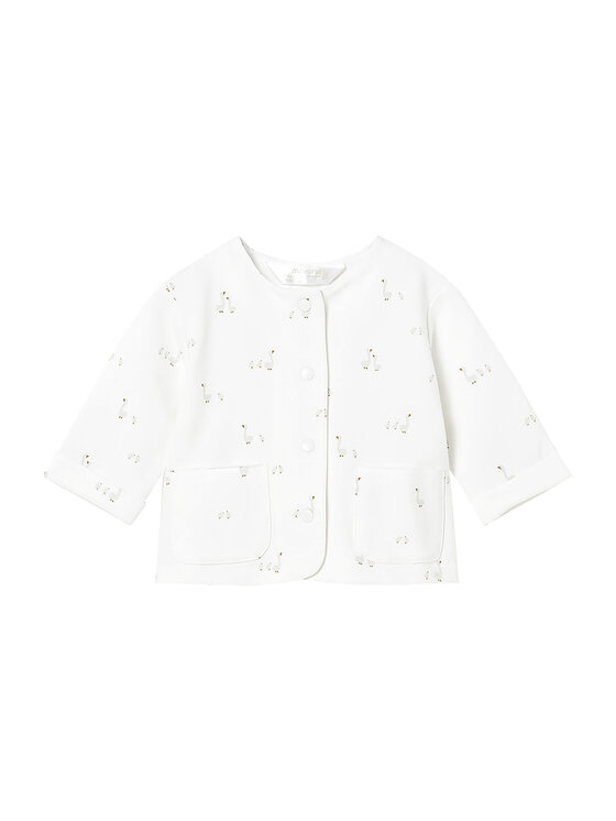 Mayoral Mayoral Completo tuta 1894 Bianco Regular Fit