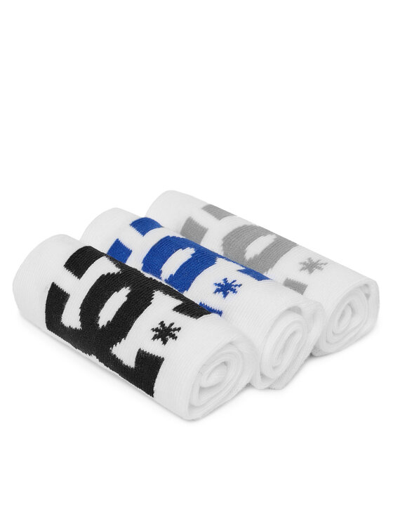 DC DC Čarape AS_DC_04S_SS25 (3-PACK) Bijela