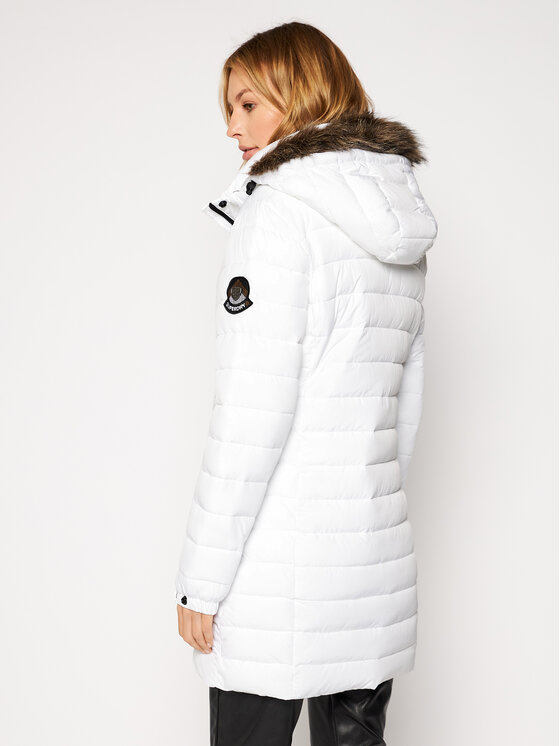 Superdry Superdry Talvejope Super Fuji W5010285A Valge Regular Fit