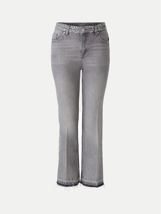 OUI OUI Jeansy 89314 1345707 Szary Regular Fit
