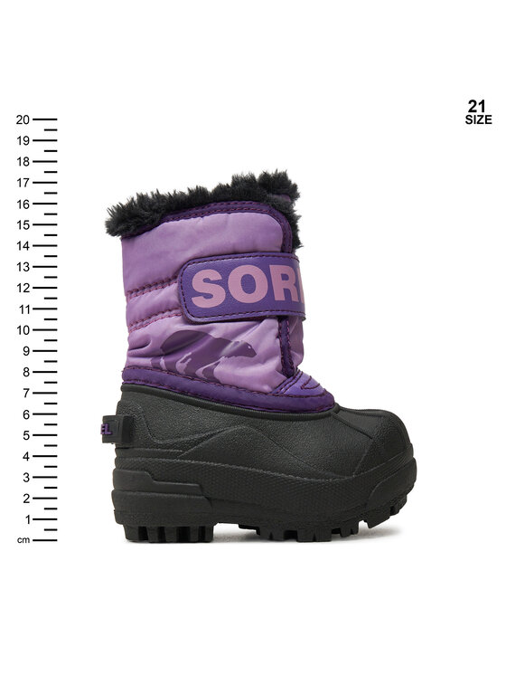 Sorel Sorel Μπότες Χιονιού Snow Commander™ 2114102514 Μωβ