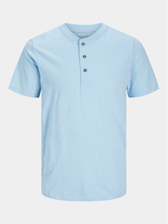 Jack & Jones Jack & Jones Tričko Jprblunixs 12257965 Modrá Slim Fit