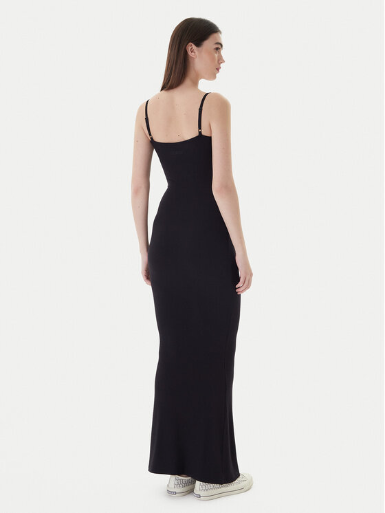 Guess Guess Rochie de vară O5GK10 KCDA2 Negru Regular Fit
