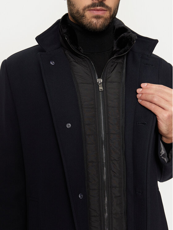 Pierre Cardin Pierre Cardin Átmeneti kabát C4 82600/6101/6315 Sötétkék Regular Fit