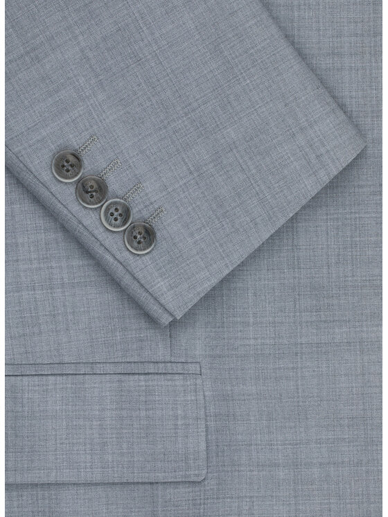 Pako Lorente Pako Lorente Marynarka P25WF-3G-004 Szary Super Slim Fit