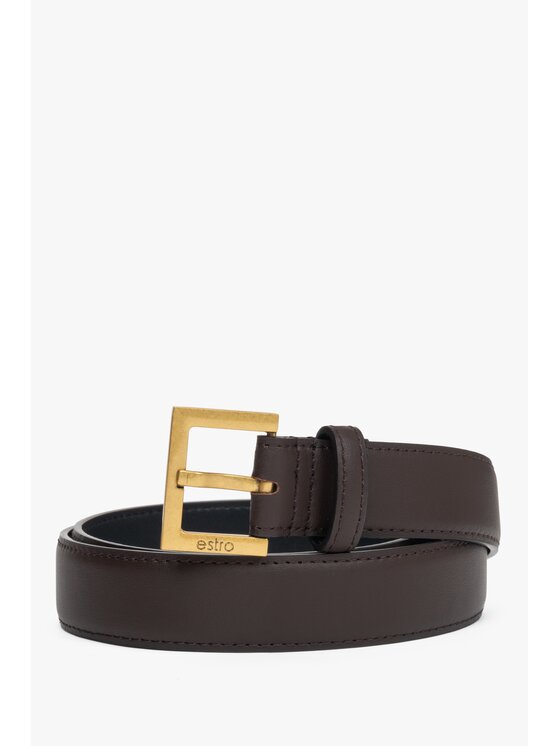 Estro Estro Dámsky opasok ER00116101 Hnedá