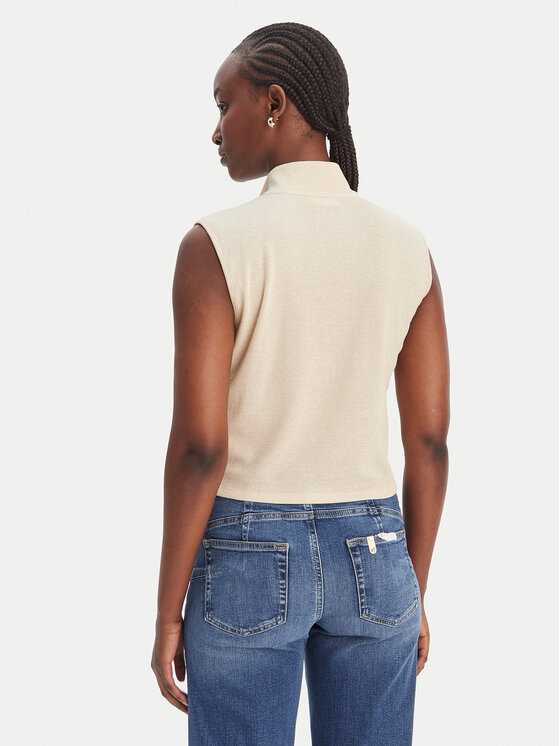 Liu Jo Sport Liu Jo Sport Top TA6174 J3845 Ekrüüvärv Regular Fit