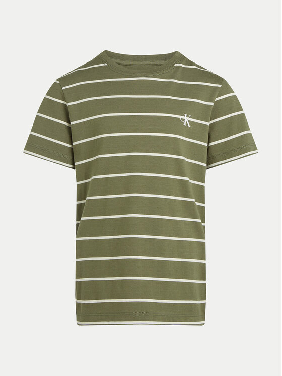 Calvin Klein Jeans Calvin Klein Jeans 2er-Set T-Shirts IB0IB02364 Grün Regular Fit