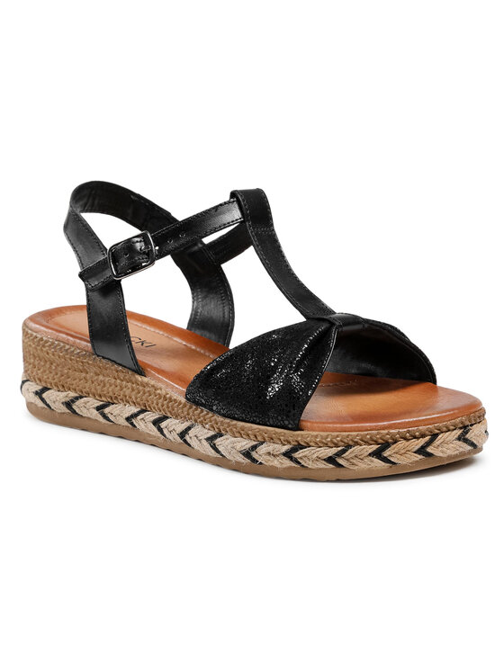 Lasocki Lasocki Espadrilky WI23-2276-02 Čierna