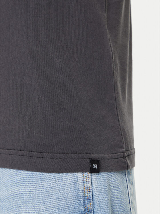 DC Shoes DC Shoes T-krekls Star ADYZT05374 Melns Regular Fit