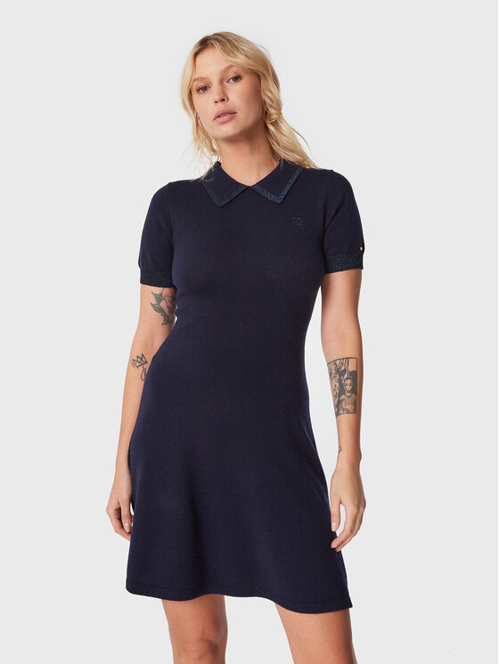 Плетена рокля Tommy Hilfiger