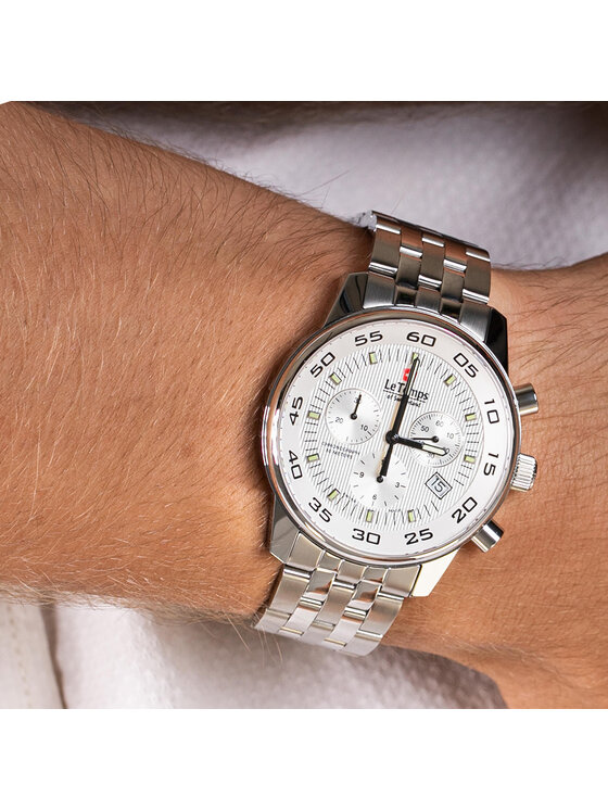 Le Temps Le Temps Zegarek LT1066.21BS01 Srebrny