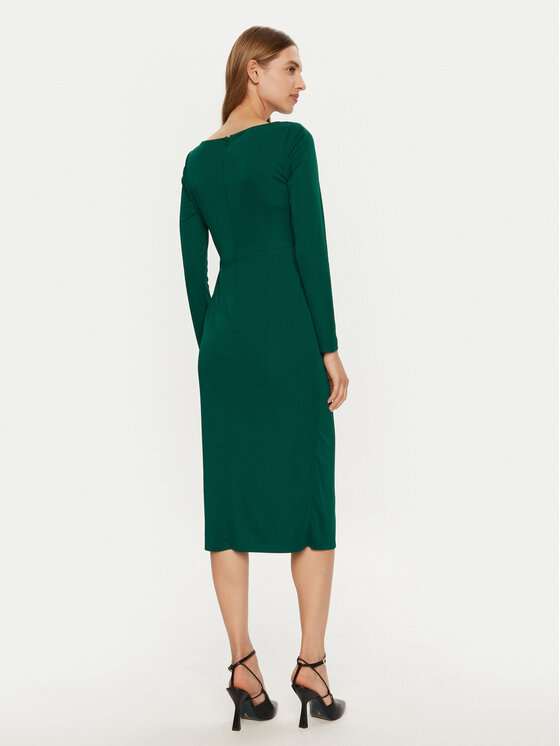 LAUREN RALPH LAUREN LAUREN RALPH LAUREN Sukienka koktajlowa 253919794004 Zielony Slim Fit