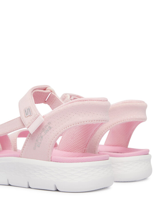 Skechers Skechers Sandale Slip-Ins: Go Walk Flex Sandal - Lots Of Sol 303028L/LTPK Roz