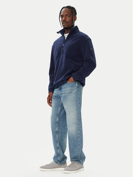 Tommy Hilfiger Tommy Hilfiger Polar MW0MW44679 Granatowy Regular Fit