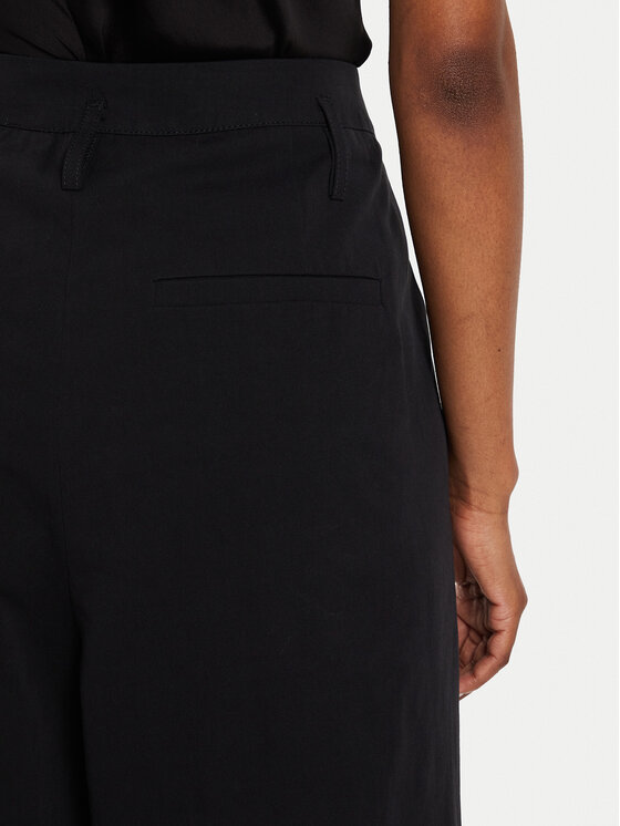 Herskind Herskind Hlače iz tkanine Carl 5297150 Rjava Relaxed Fit