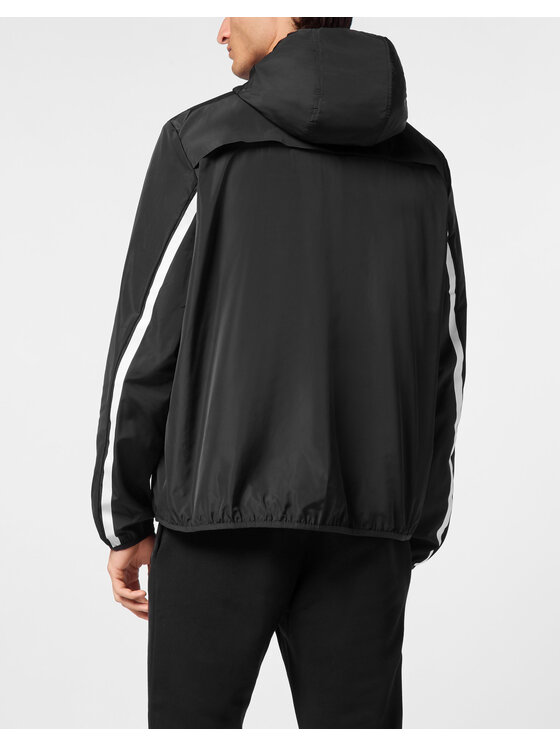 Plein Sport Plein Sport Giacca a vento 14209 Nero Regular Fit