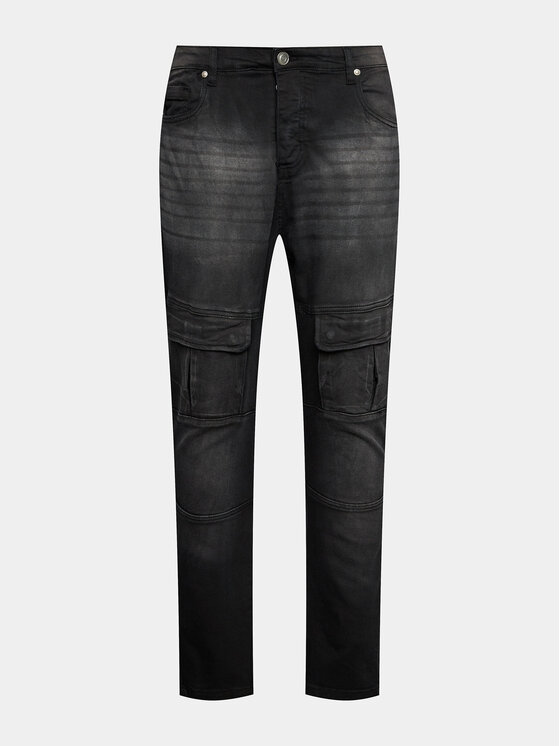 Brave Soul Brave Soul Džinsai MJN-ADRIEN Pilka Skinny Fit