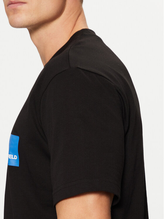 Karl Lagerfeld Jeans Karl Lagerfeld Jeans T-shirt A1M17001 Nero Regular Fit