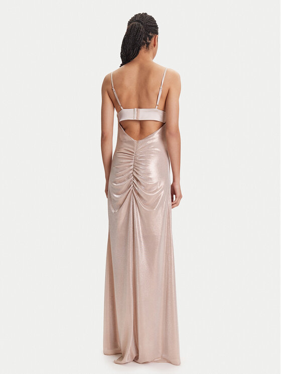 ACCESS FASHION ACCESS FASHION Abendkleid 53-3342-373 Beige Slim Fit
