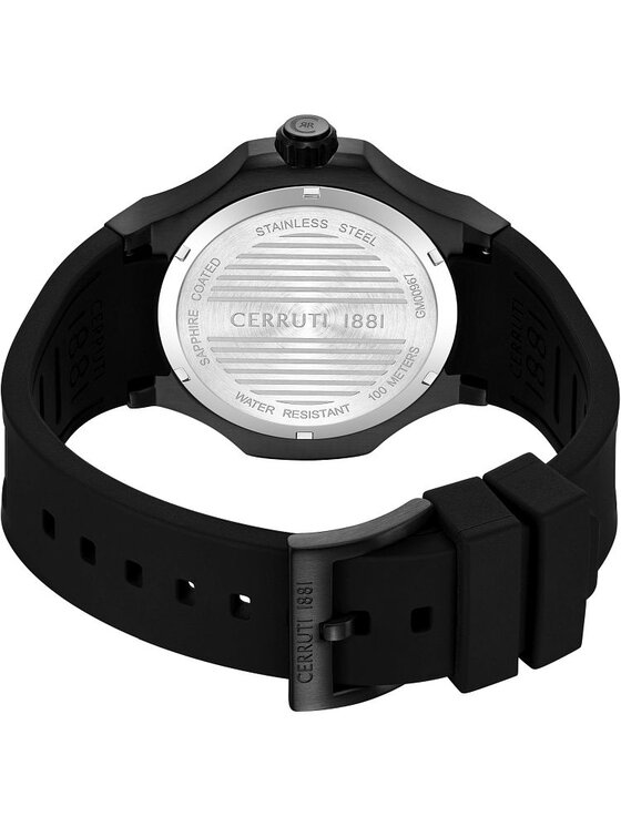 Cerruti 1881 Cerruti 1881 Zegarek Cerruti-CIWGM0096701 Czarny