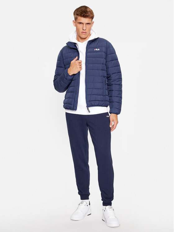 Fila Giubbotto piumino FAM0456 Blu scuro Regular Fit