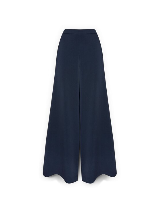 Elena Mirò Elena Mirò Pantaloni di tessuto P194P000441N034 Blu A-Line Fit