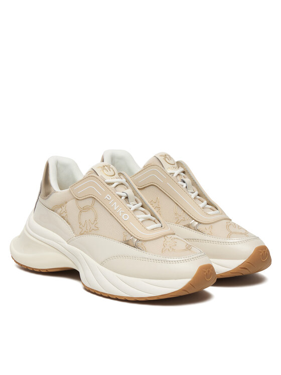 PINKO PINKO Sneakersy Ariel 19 SS0097 P140 Beżowy