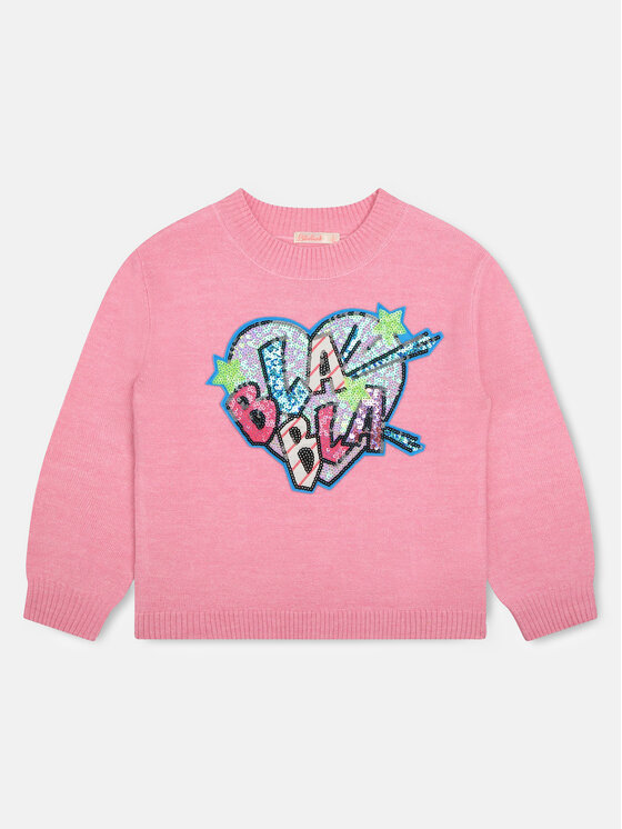 Billieblush Billieblush Пуловер U15B53 Розов Regular Fit