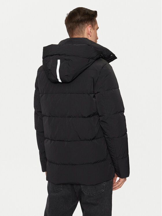 La Martina La Martina Giubbotto piumino ZMO002 PA082 Nero Regular Fit