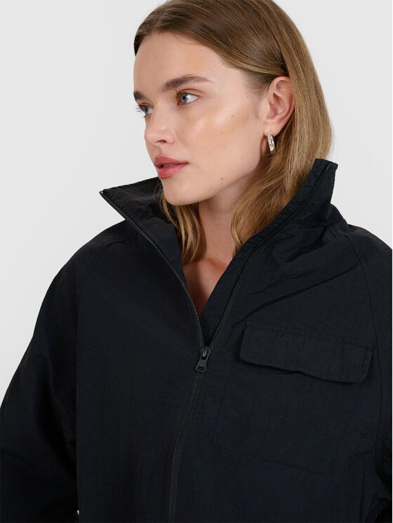 4F 4F Giacca di transizione 4FRSS25TJACF284-20S Nero Oversize