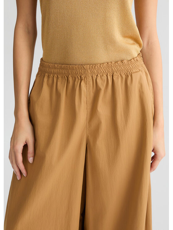 Liu Jo Liu Jo Spodnie materiałowe WA5427T443371320 Beżowy Regular Fit