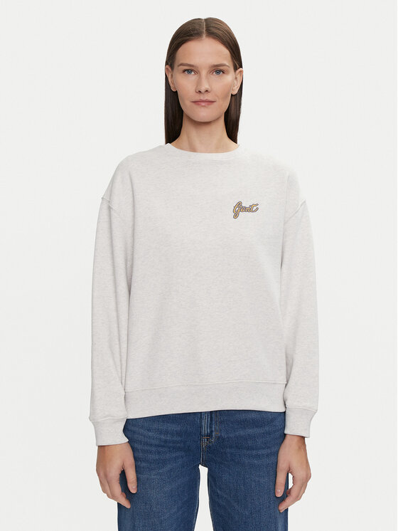 Gant Gant Bluză 4201239 Gri Loose Fit