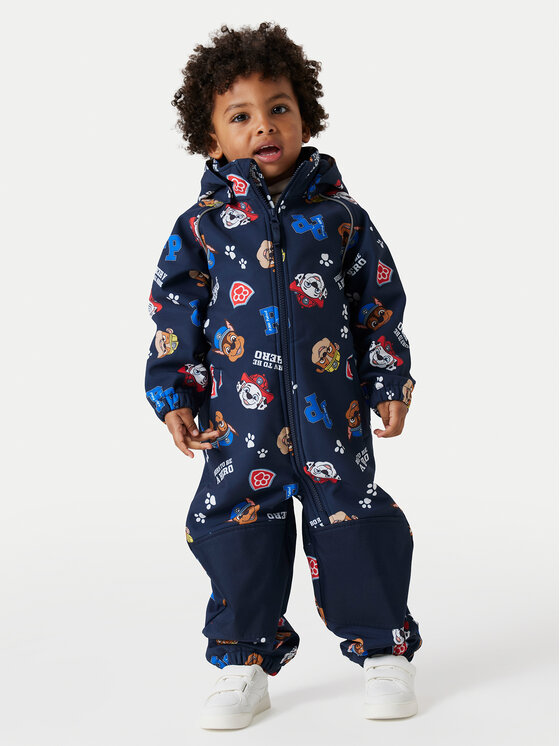 NAME IT NAME IT Softshell kezeslábas PAW PATROL 13246982 Sötétkék Regular Fit