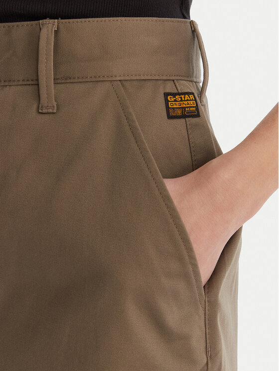 G-Star Raw G-Star Raw Miniszoknya D29095-5126 Khaki Regular Fit